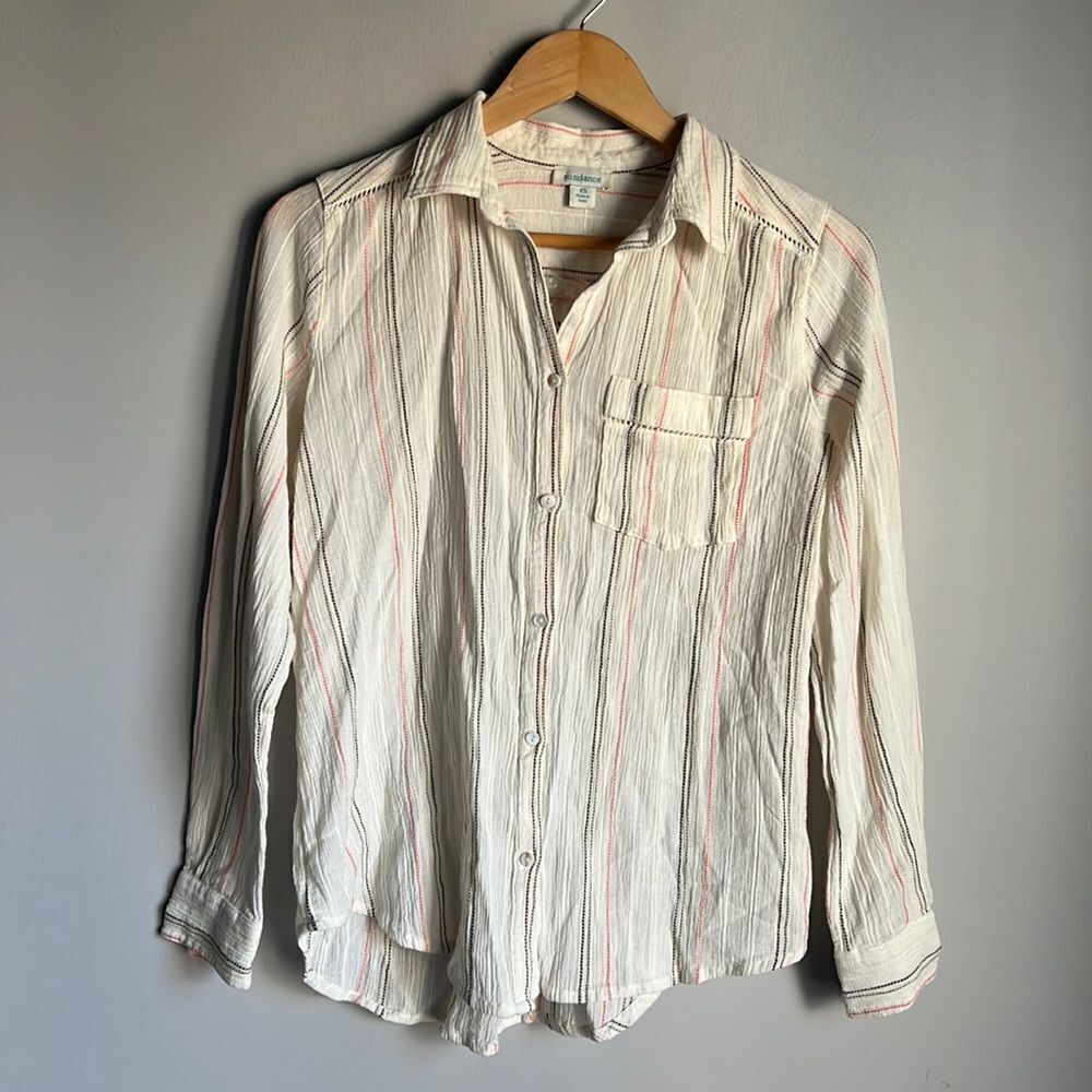 New Sundance Selina Striped Shirt